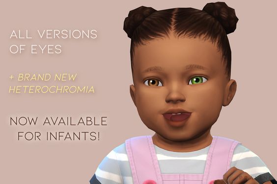 27+ Stunning Sims 4 Infant Eyes CC (Free To Download)