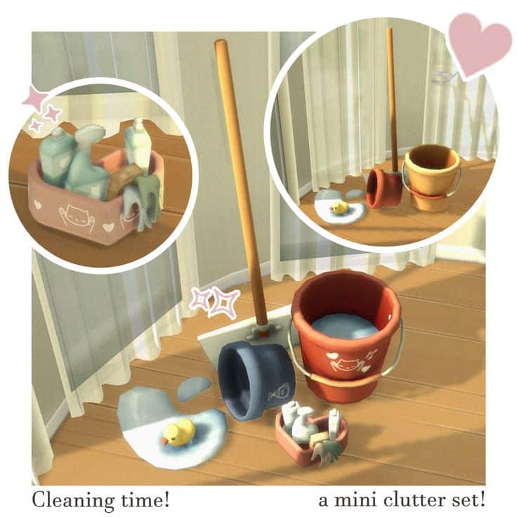 sims 4 mini clutter cc set