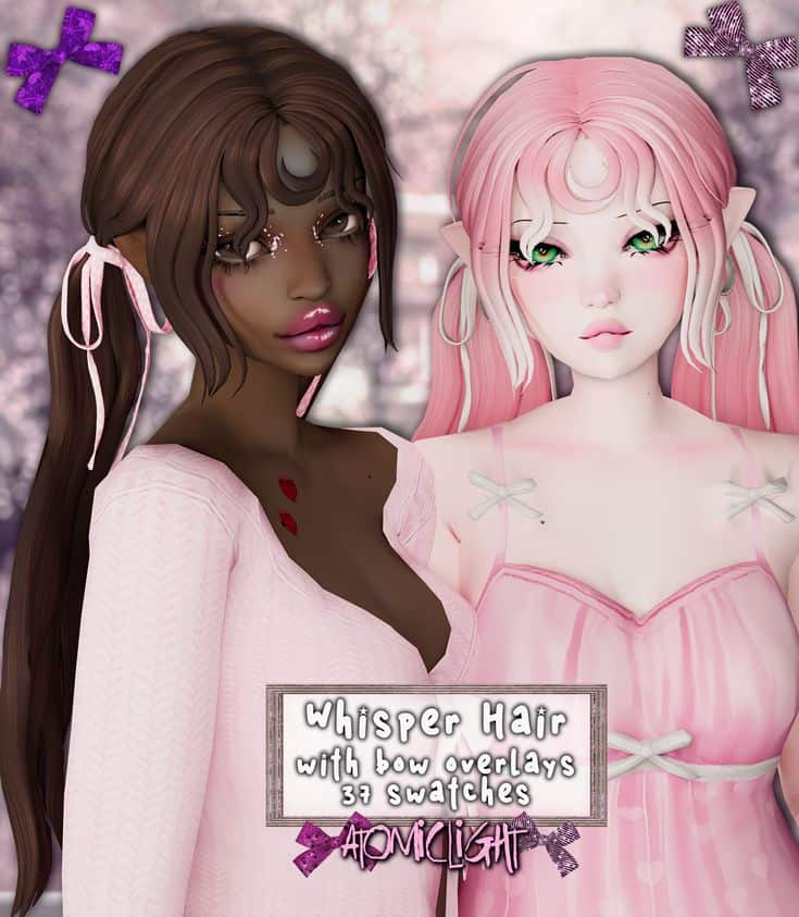 sims 4 ponytail with accessory