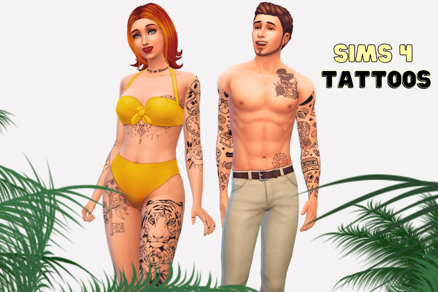 37+ Must-Have Sims 4 Tattoo CC to Fill Up Your CC Folder