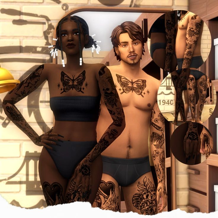 sims 4 tattoos custom content