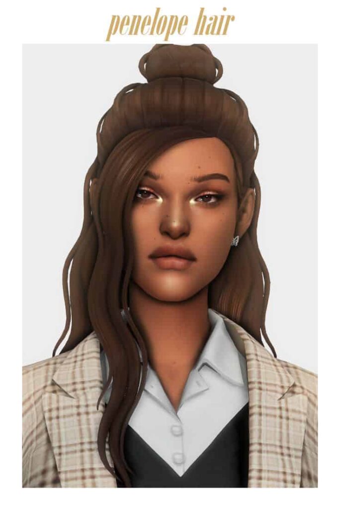 sims 4 top bun cc
