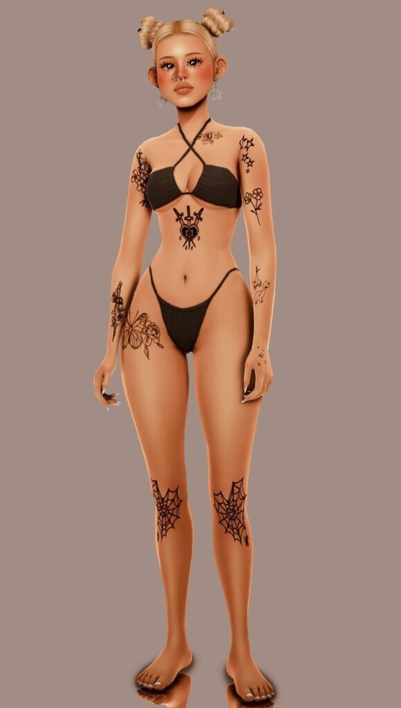 tattoos cc sims 4