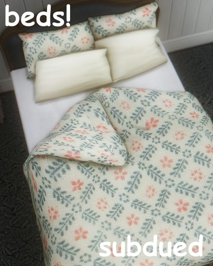 bedding cc sims 4