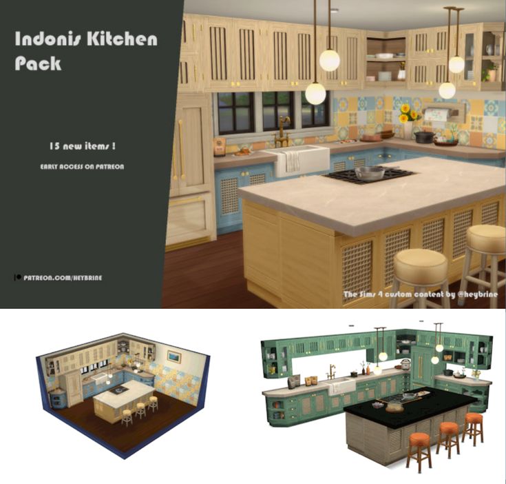 best kitchen sims 4 cc