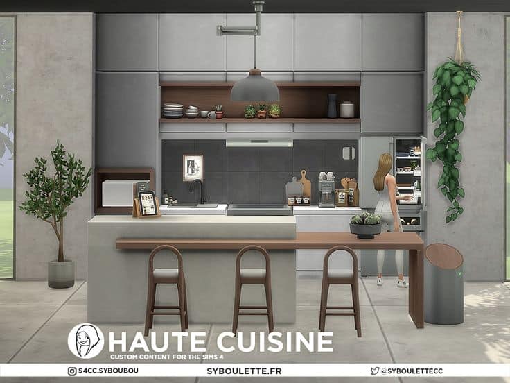 best sims 4 kitchen cc set