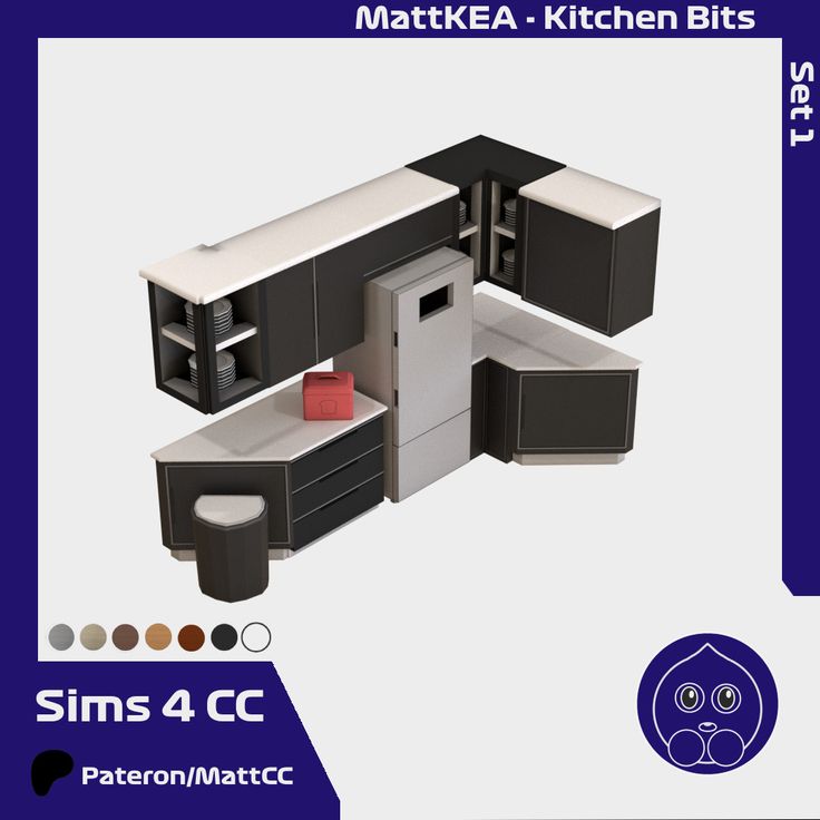 best sims 4 kitchen maxis match