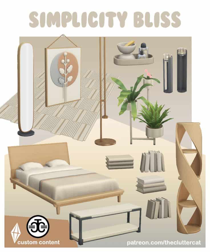 latest sims 4 bedroom cc pack
