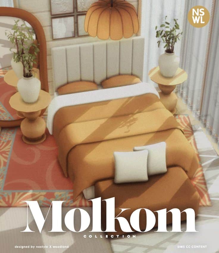 molkom sims 4 bedroom