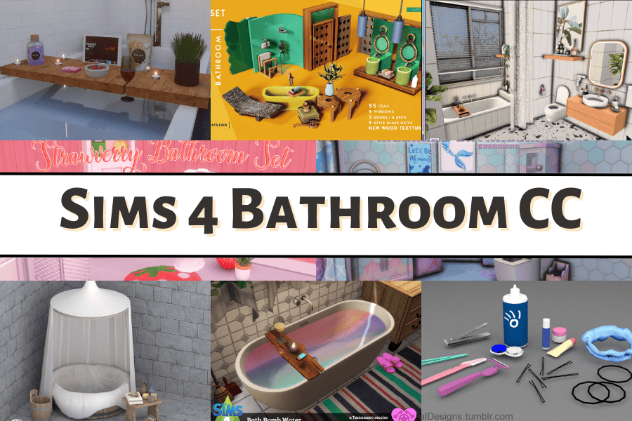 29+ Best Sims 4 Bathroom CC to Quickly Fill Up Your CC Folder