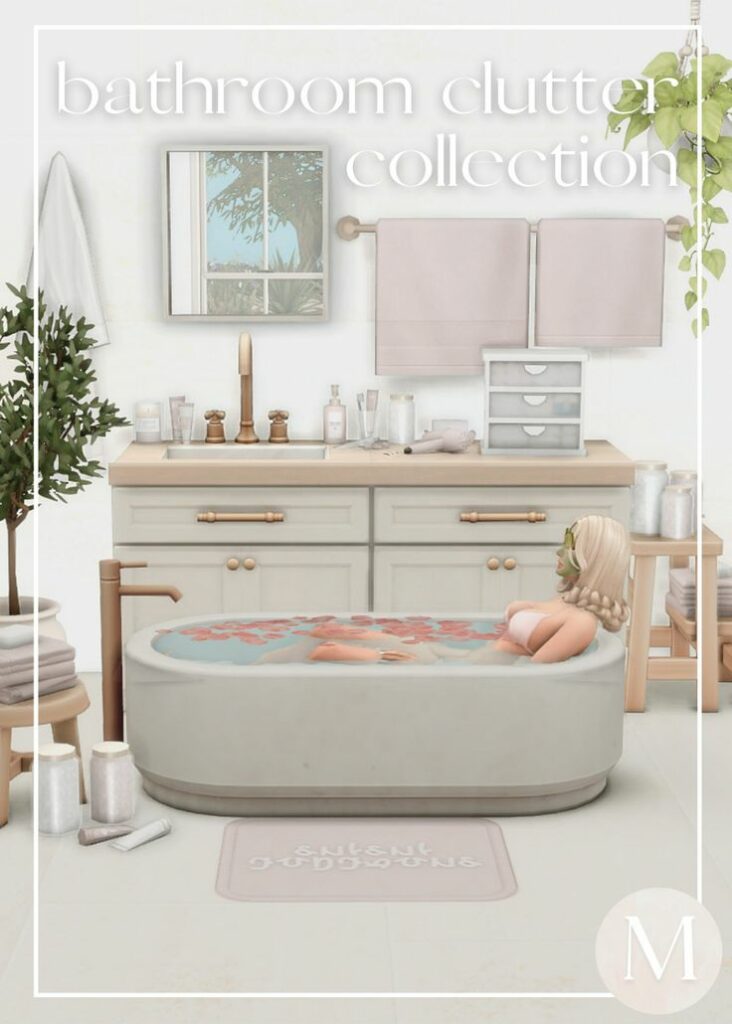 sims 4 bathroom clutter collection
