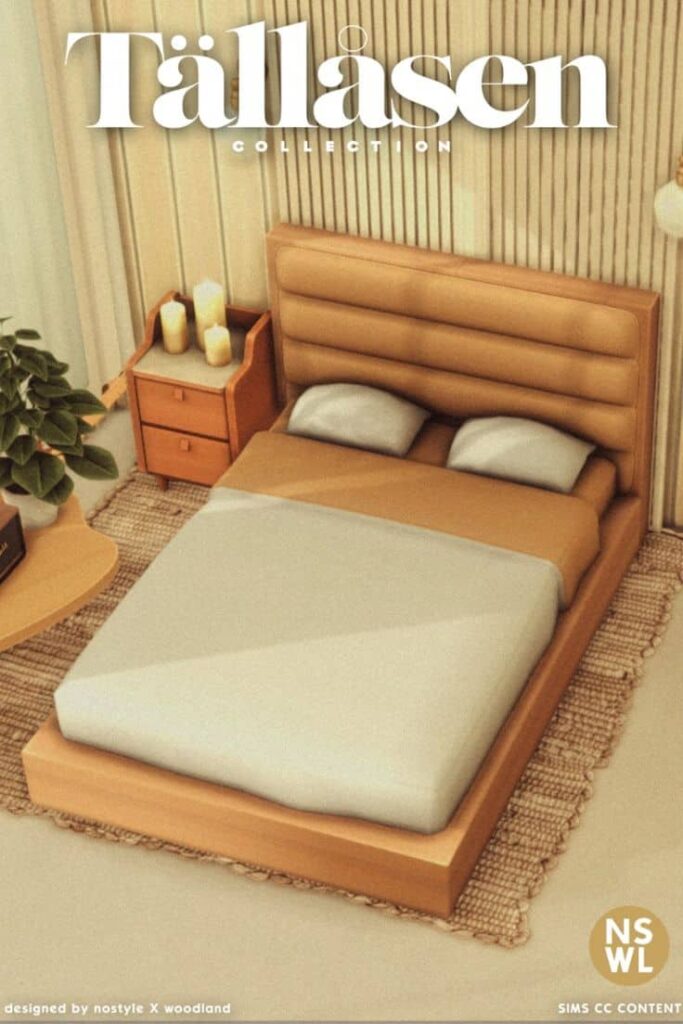 sims 4 bed frame
