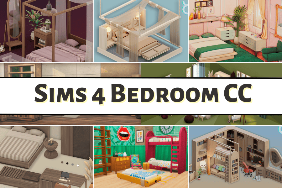 37+ Amazing Sims 4 Bedroom CC (Updated!)