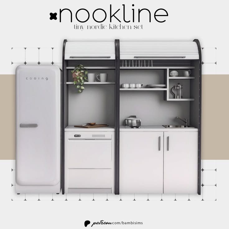 sims 4 functional kitchen cc