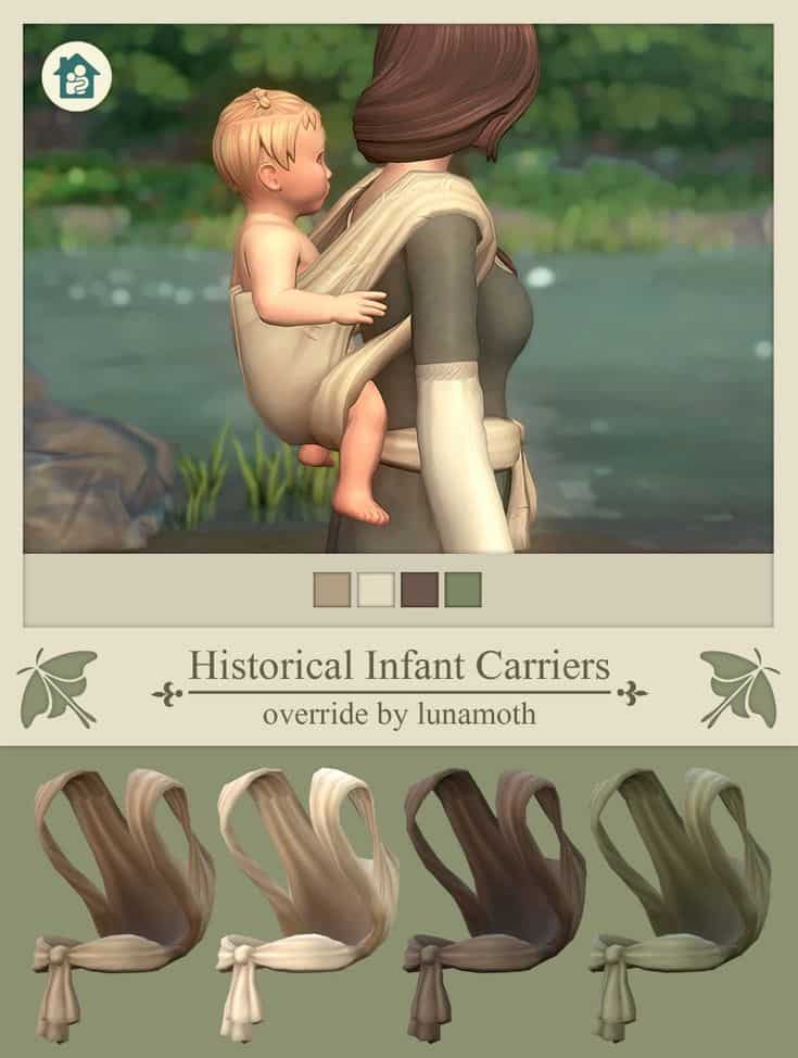 sims 4 infant carriers