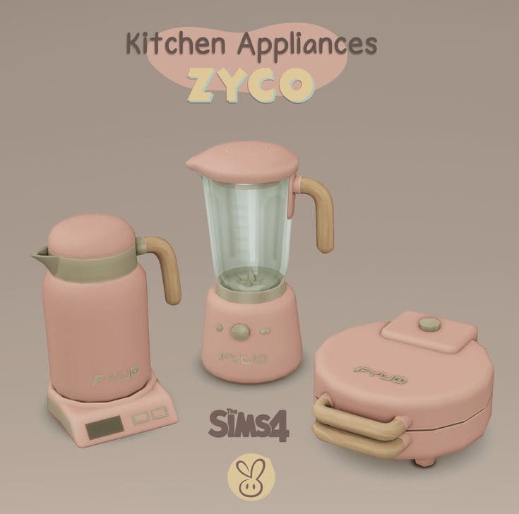 sims 4 kitchen appliances cc pack