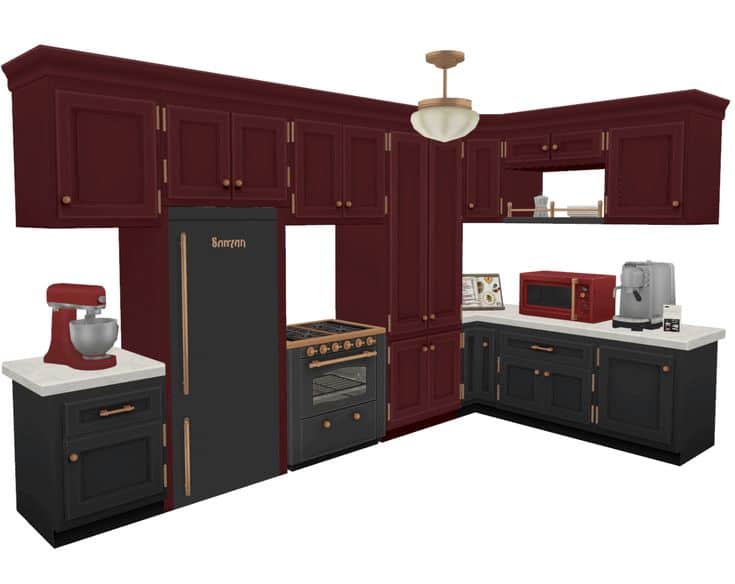 sims 4 kitchen cc pack
