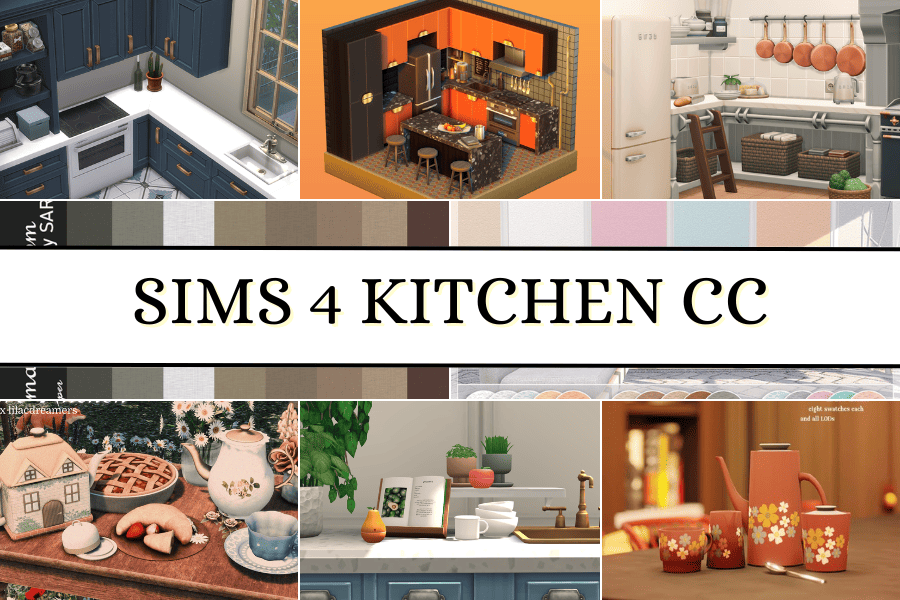 33+ Sims 4 Kitchen CC (You Should Not Miss)