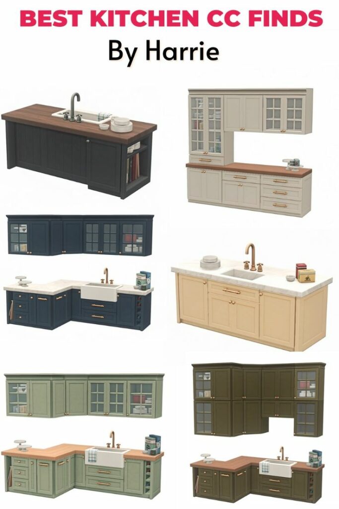 sims 4 kitchen island