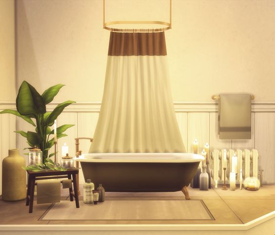 sims 4 modern bathroom