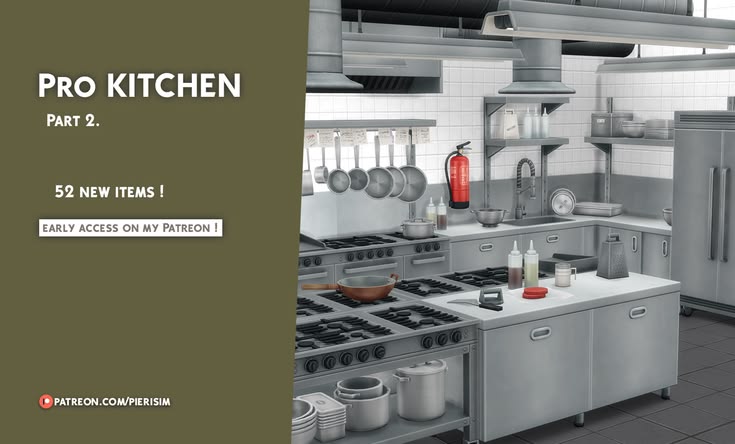 sims 4 pro kitchen