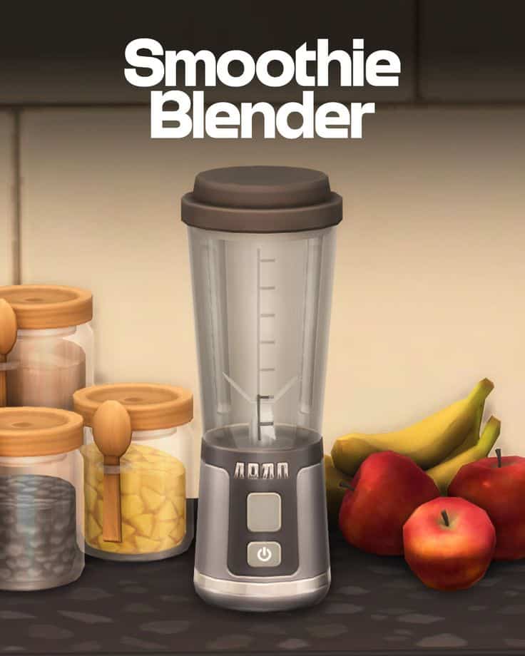 sims 4 smoothie blender cc