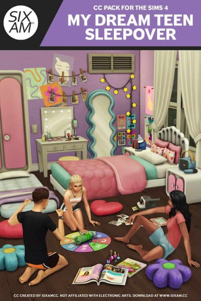 sims 4 teen bedroom cc