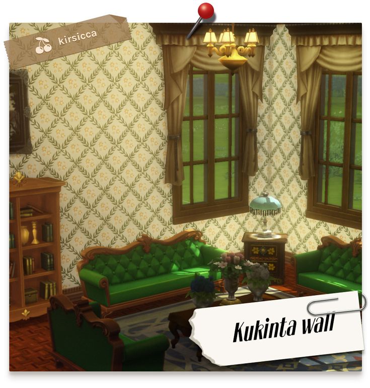 sims 4 wall maxis match
