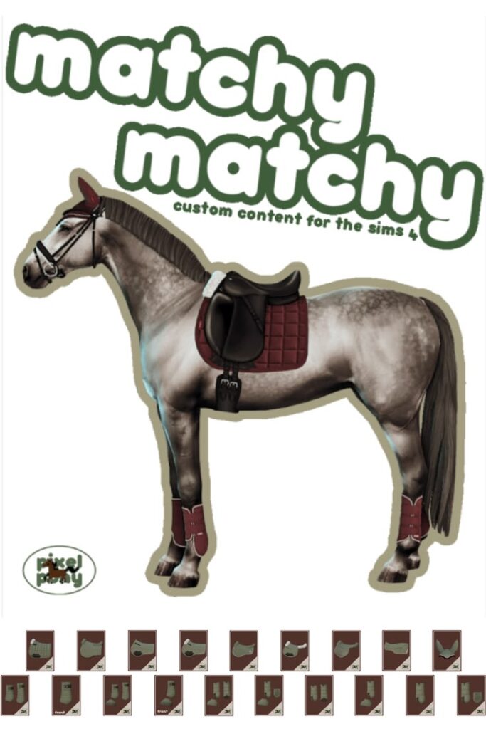sims 4 horse cc accessory