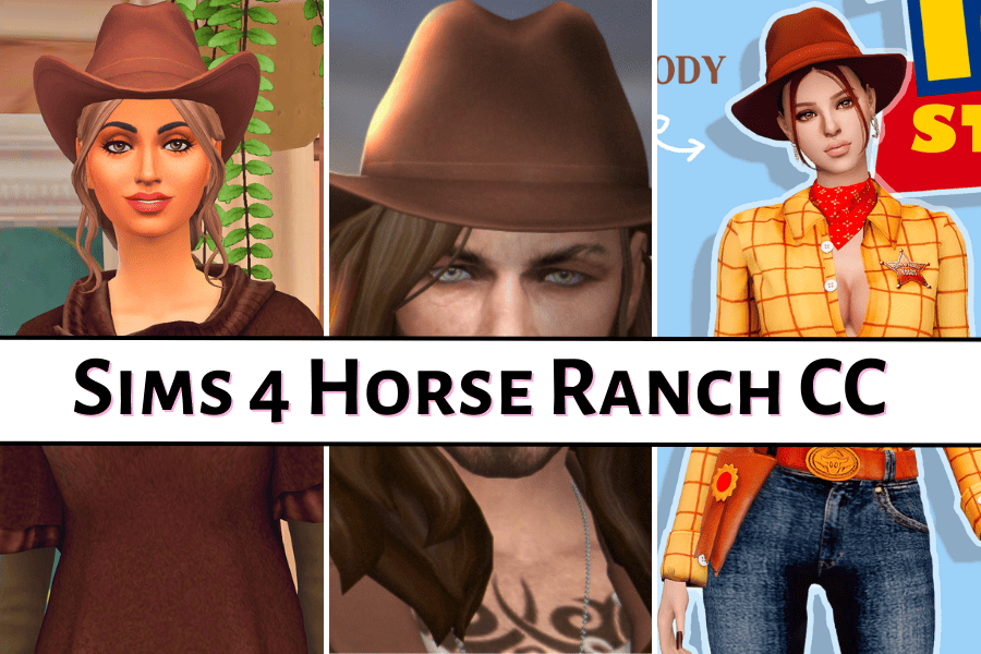 53+ Sims 4 Horse Ranch CC to Get Your Ranch Looking Fabulous