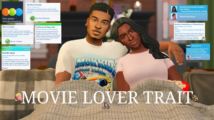 sims 4 movie lover trait mod
