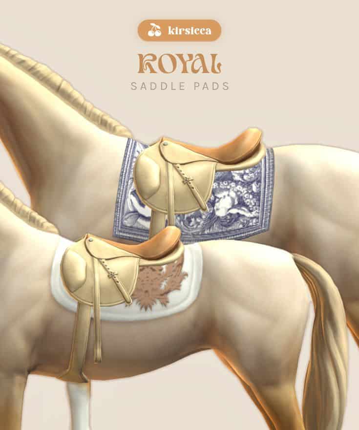 sims 4 saddle pads