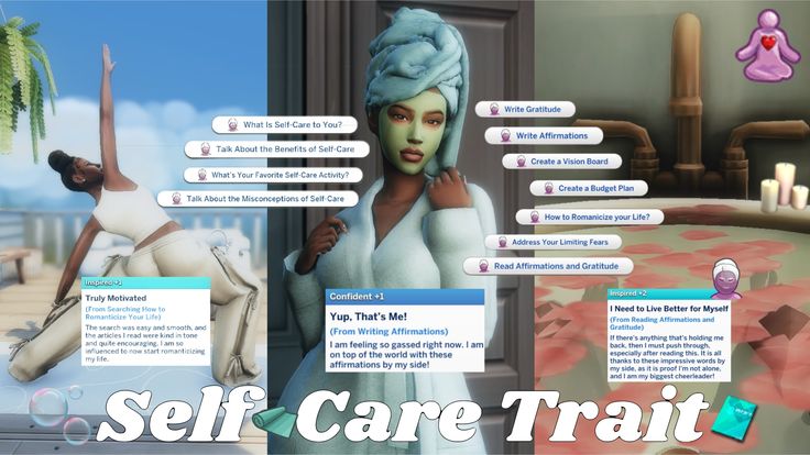 sims 4 self-care trait