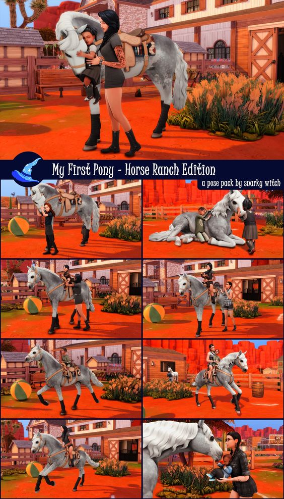 best sims 4 horse poses