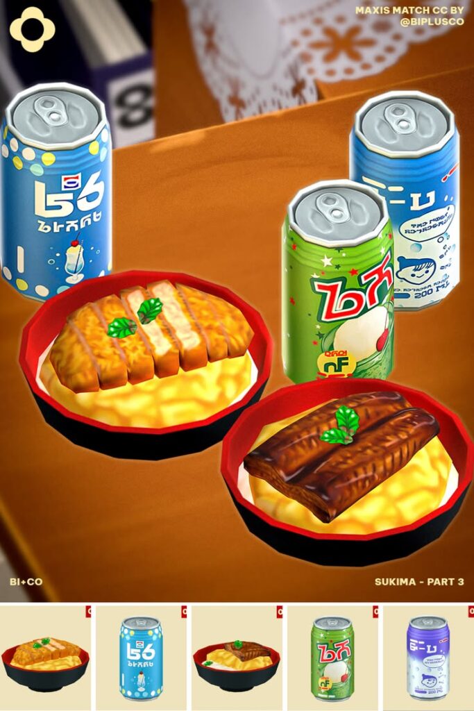 functional sims 4 food mods