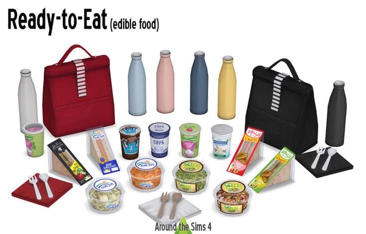 ready to eat sims 4 food mod