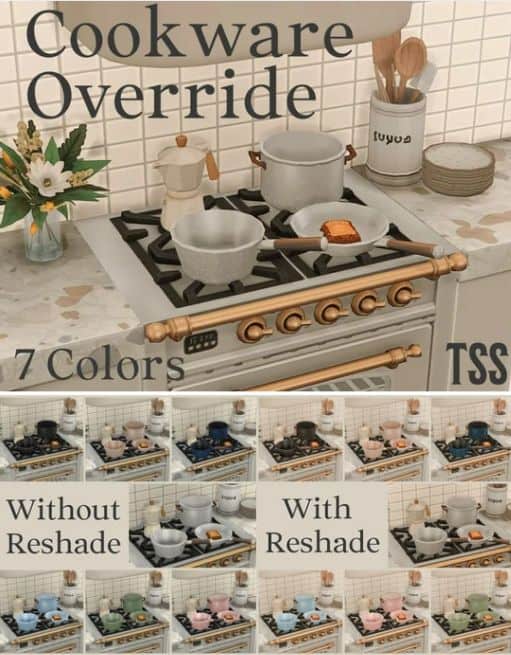 sims 4 cookware override