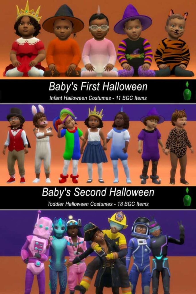 sims 4 halloween costumes