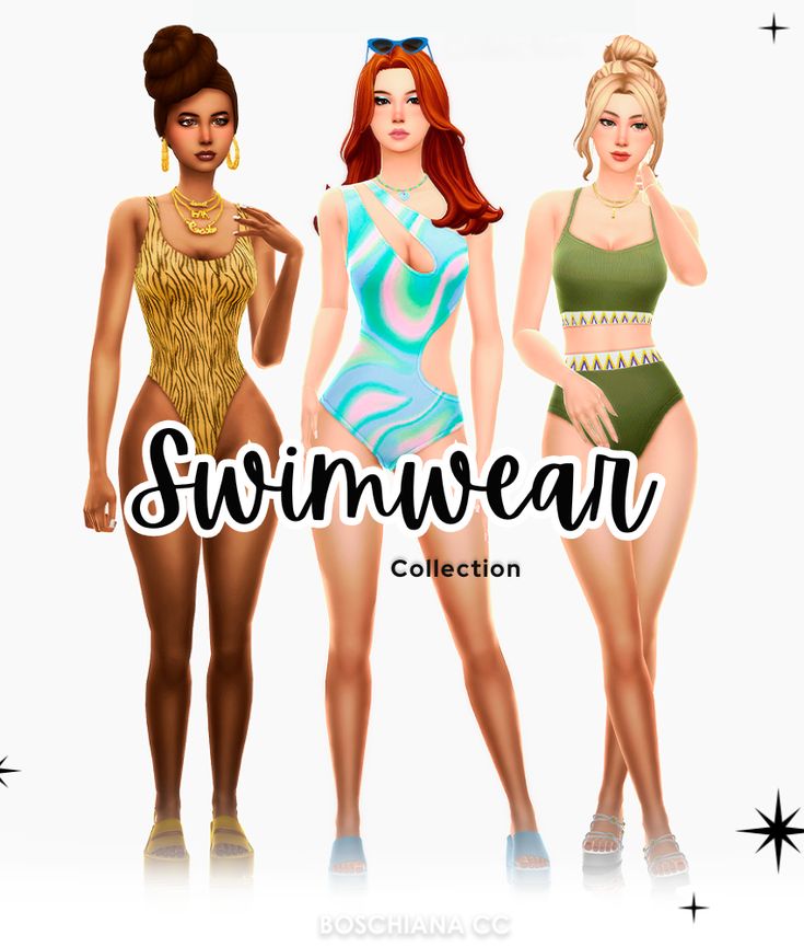 sims 4 swimwear cc collection