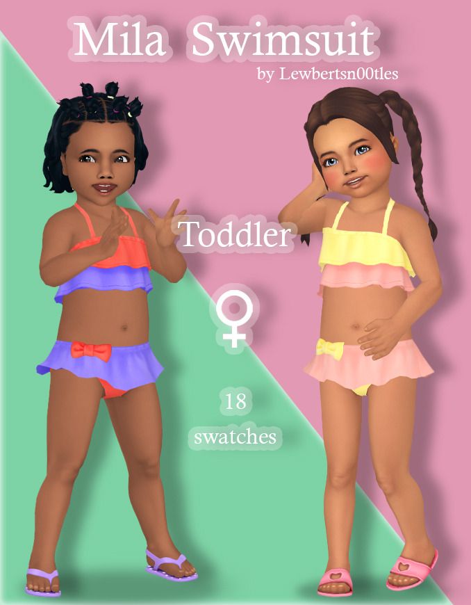 sims 4 toddler swimsuit cc