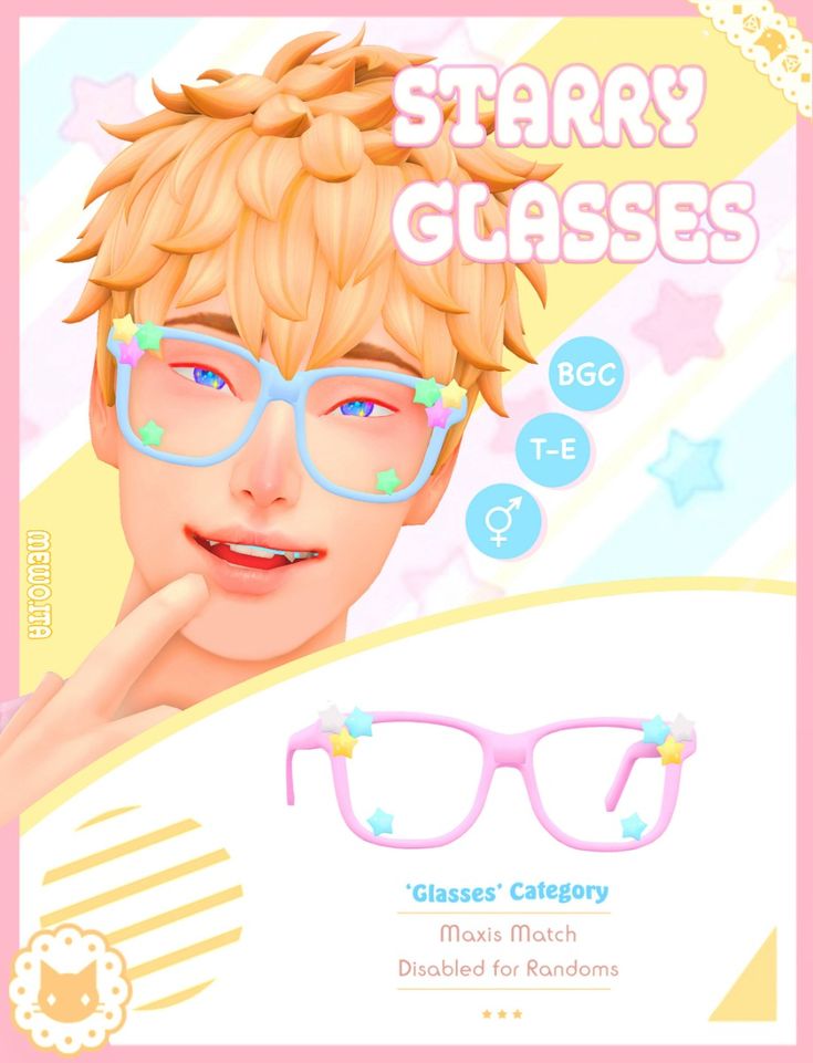 best sims 4 glasses maxis match