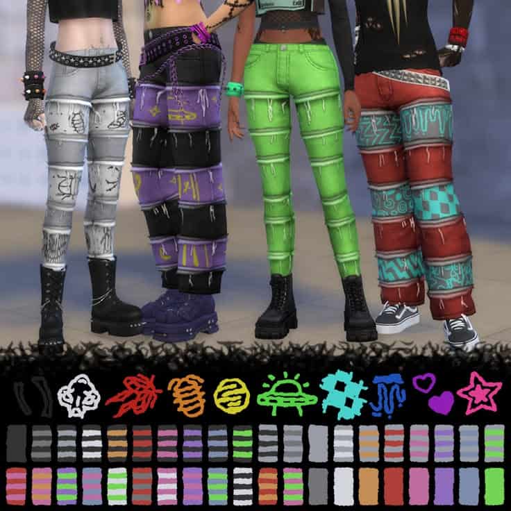 sims 4 cc jeans