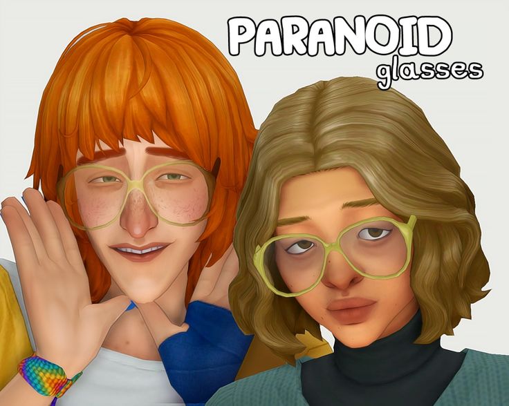 sims 4 glasses maxis match