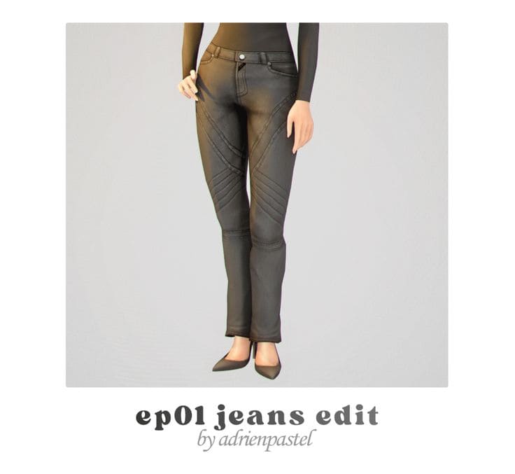 sims 4 jeans cc edit