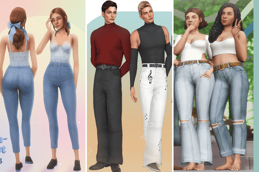 37+ Sims 4 Jeans CC: The Ultimate Collection for Your CC Folder