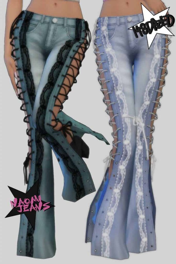 sims 4 naomi jeans cc