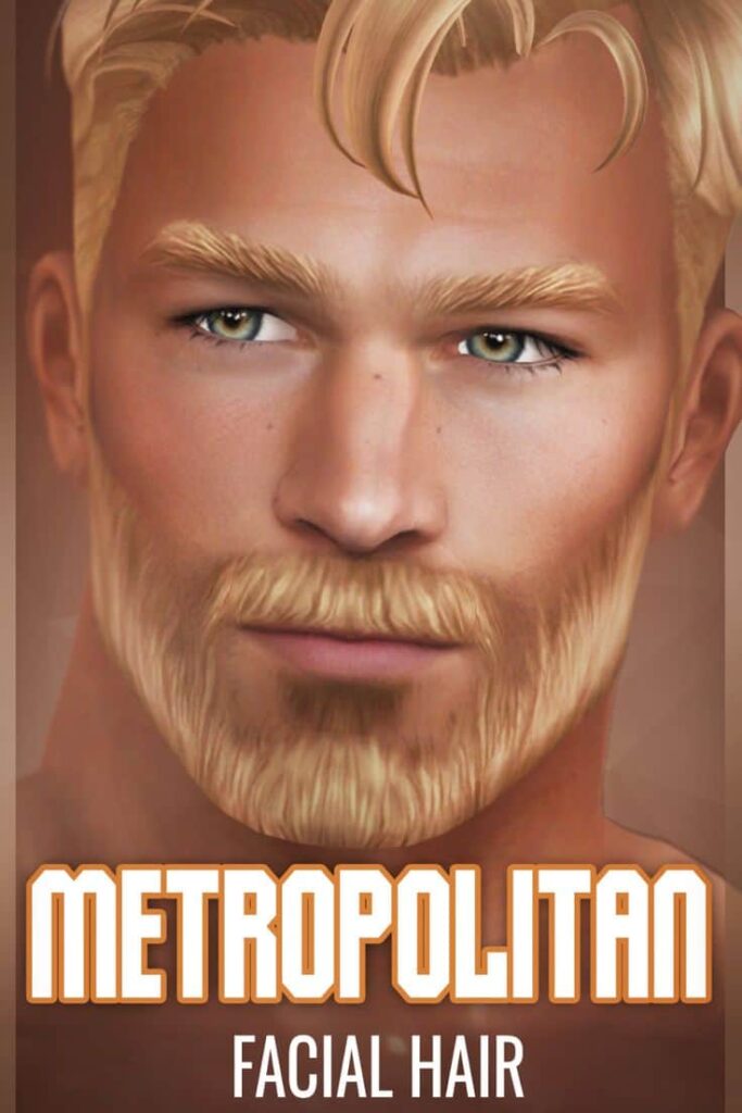Sims 4 Metropolitan Facial Hair CC