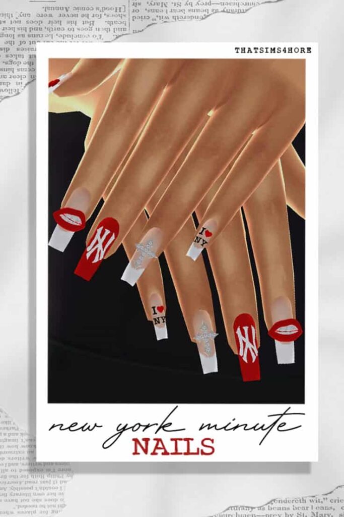 best sims 4 cc nails
