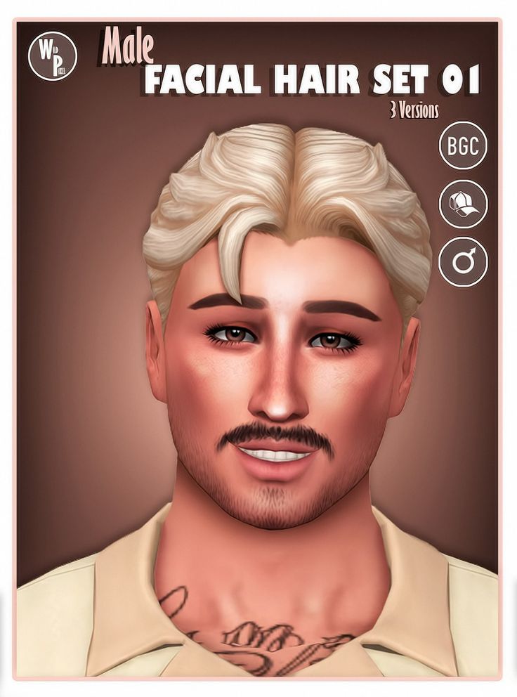 best sims 4 facial hair cc