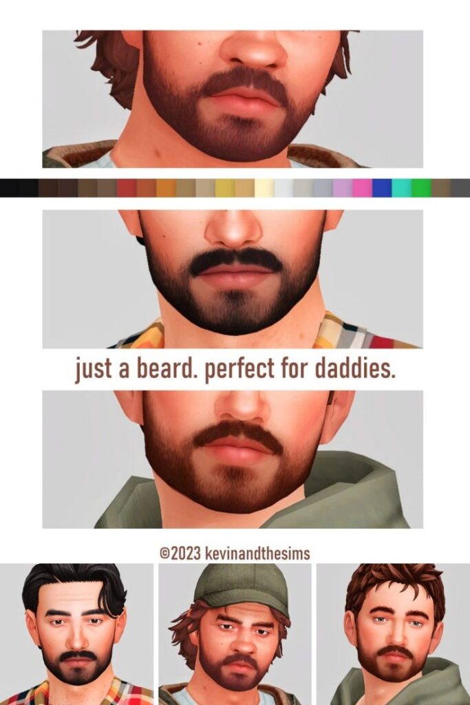 latest sims 4 beard cc